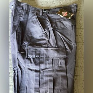 NWT Tru-Spec men's L Long BDU cargo pants uniform fire fighter rescue POCKETS!